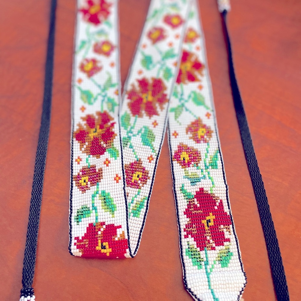 A Beaded Loom Belt